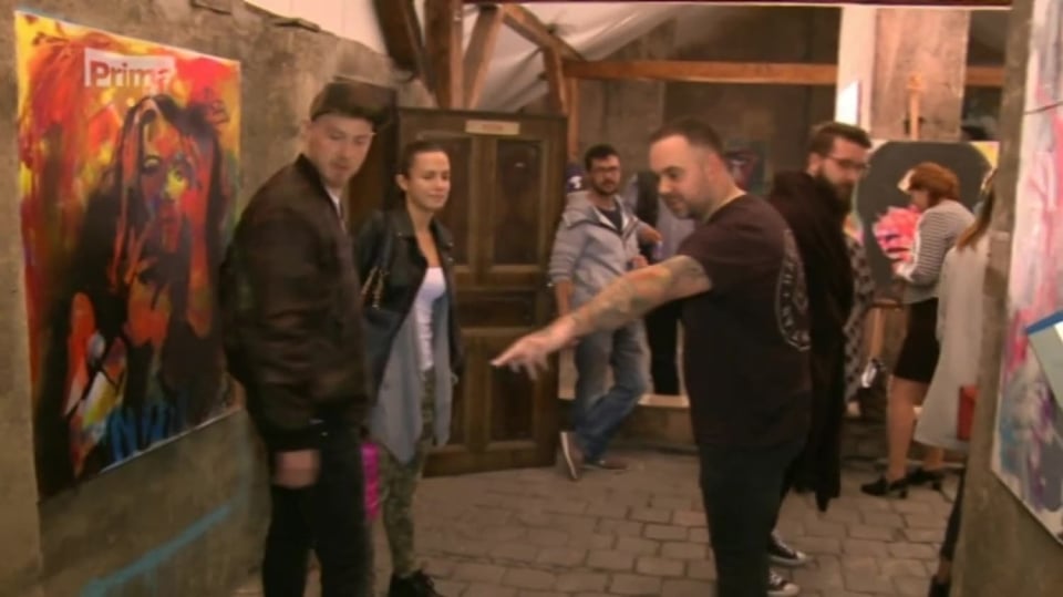 9. 10. 2017 TOP STAR: Jmenuje se Josef Rata, živí se jako speed-painter neboli rychlomalíř a zpěváci si ho najímají jako součást své show